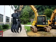 Grelha de sucata de aço hidráulica giratória a 360°