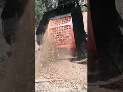 Barril de triagem giratório de 360°