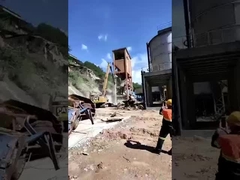 Cisa hidráulica de duplo cilindro