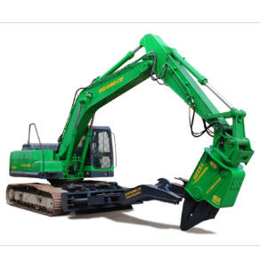comprar Máquina de corte de madeira de 220 V com serra hidráulica para escavadeira online manufacture
