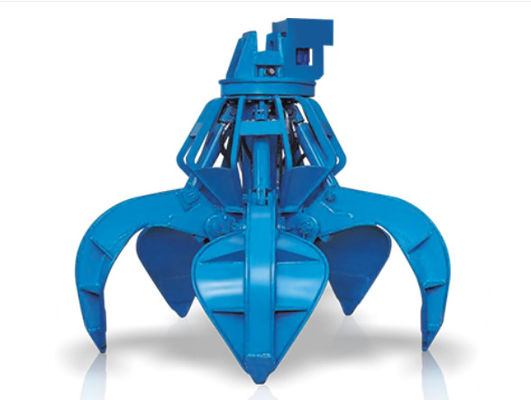 comprar Q355Mn Aço Grampos de troncos hidráulicos Excavadora Grampos de troncos 450kg online manufacture