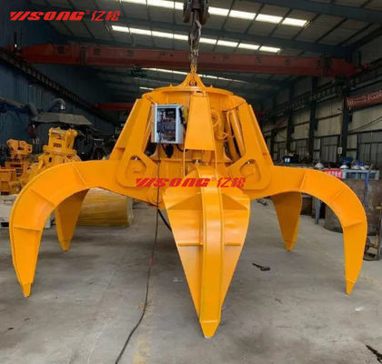 comprar Q355Mn Aço Grelha giratória hidráulica 360 graus Grelha florestal para escavadeira online manufacture