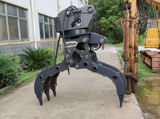 Máximo Jaw abertura 1500mm rocha giratória agarrar para escavadeira