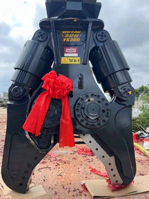 Acessórios de escavadeira 180mm Demo Shear Blade com rotação rotativa