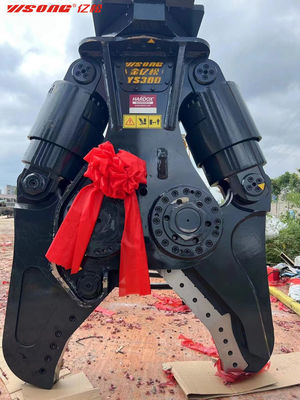 Reciclagem de sucata de metal de 400 kg Máquina de corte hidráulica poderosa personalizada para operação de trituração e corte