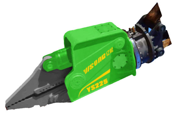 Equipamento avançado de reciclagem de aço automóvel desmontagem de cisalhamento sucata automóveis e aço com Hardox 450