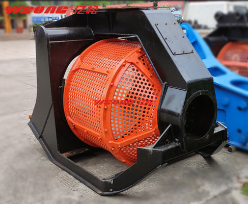Balde de filtragem de escavadeira Balde de filtragem rotativo hidráulico para escavadeira de 1 a 50 toneladas